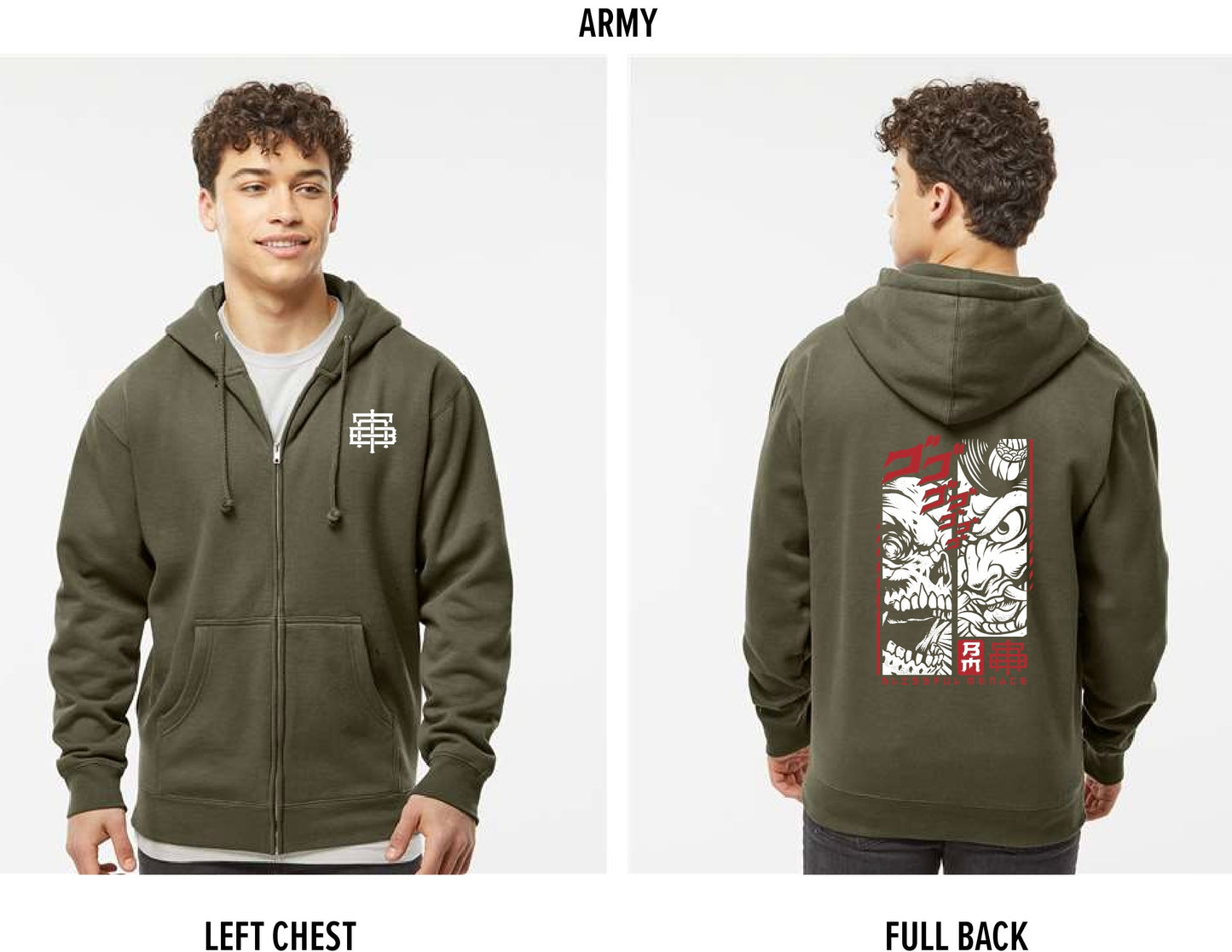 Heavyweight Full Zip Hoodie - Preorder